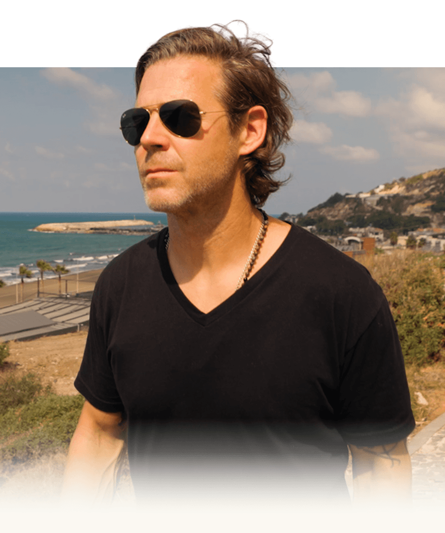 Dr. Matthew Larsen on location